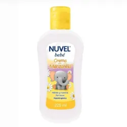 Crema Nuvel con manzanilla para bebé