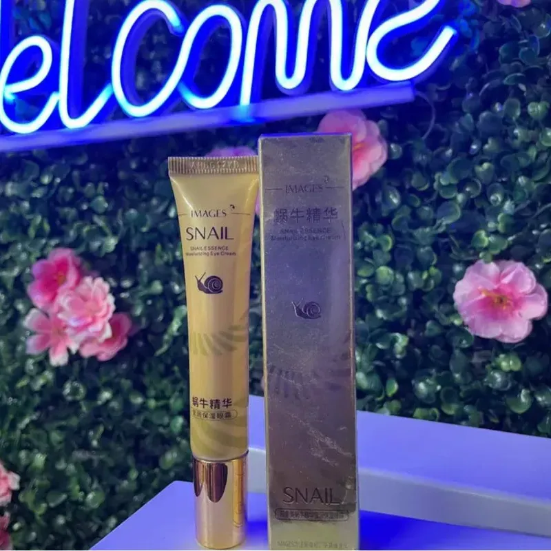 Crema para ojos "IMAGES Snail Essence Moisturizing Eye Cream": 👀