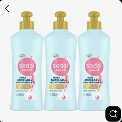 🧴Crema para peinar .caret Hidra Micelar + Pro-vitamina B5 (300ml)