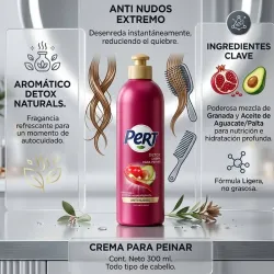 Crema para peinar Pert granada y aceite de aguacate 🥑