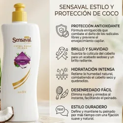 Crema para peinar Sensaval Styling coco 🥥
