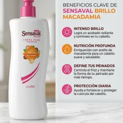 Crema para peinar Sensaval Styling macadamia