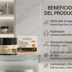 Crema Sadoer con retinol y cafeína ☕️ ✨🔖