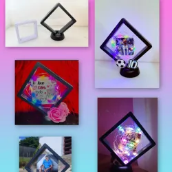 Cuadro con luz personalizado