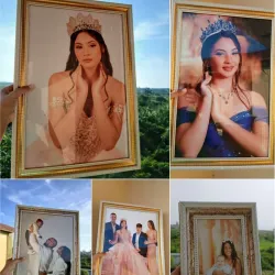 *Cuadros con la foto incluida*