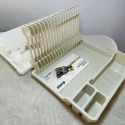 Escurridor de platos plegable