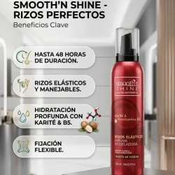Espuma Modeladora Smooth'n Shine Rizos Elástico
