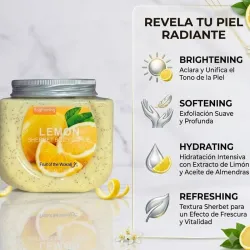 ✨ Exfoliante Corporal de Limón Sherbet 500 ml ✨