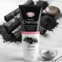 Exfoliante Facial de Carbón Activado 🔖