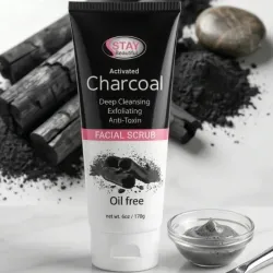 Exfoliante Facial de Carbón Activado