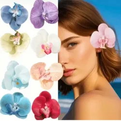 Ganchos de Orquídeas Realistas 🔖