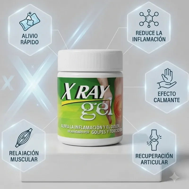 Gel antinflamatorio Xray ✨🔖