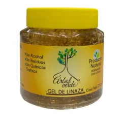 Gel de linaza Árbol verde