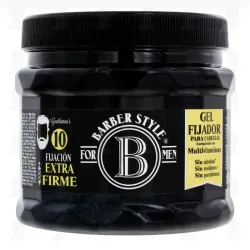 Gel fijador para cabello Barber Style fijación extra firme