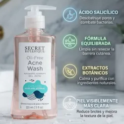Gel limpiador facial, Secret Botanique