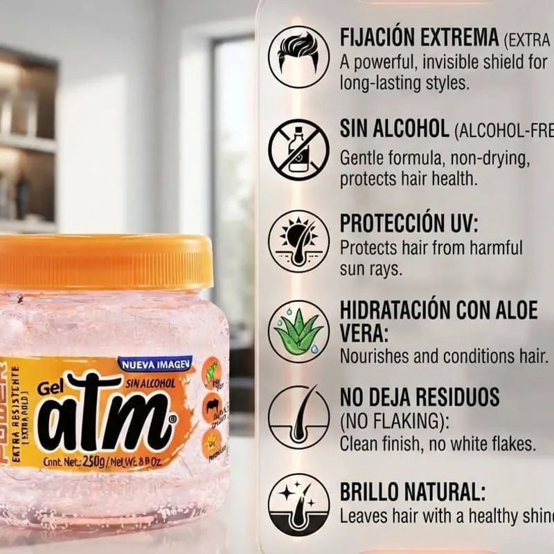 Gel para cabello ATM