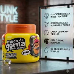Gel para cabello Moco de Gorila Punk Indestructible