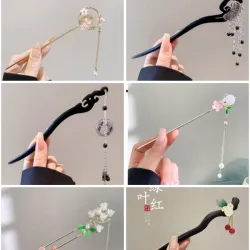 Hermosos Ganchos para el Cabello 👩🏻‍🦱✨ 🔖✨