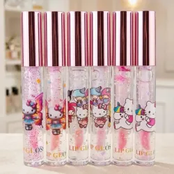 ip gloss con destellos ✨️ de Hello Kitty