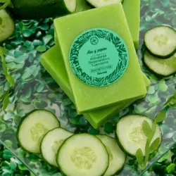 Jabón de Aloe Vera y Pepino 100gr
