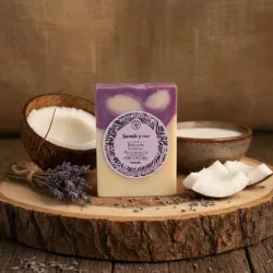Jabon de Lavanda y Coco
