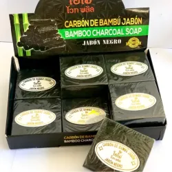 Jabon Facial de Carbón de Bambu