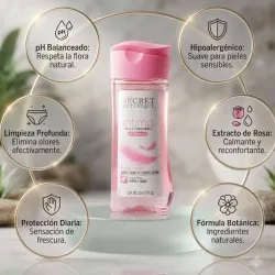 Jabón líquido de pétalos de rosas 🌹 para el cuidado íntimo , Secret Botanique