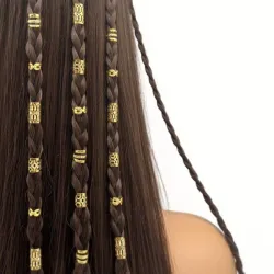 Joyería y Anillos Metálicos para Cabello 💇‍♀️👑