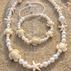 Juego collar y pulsera ☀️ 🌴 Verano