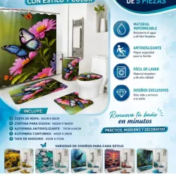 Juego de 5 piezas para el baño