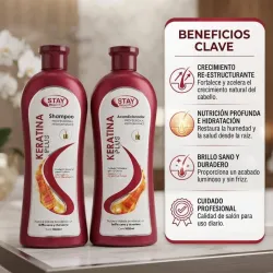 Juego de Shampoo y Acondicionador 1Litro🤩
