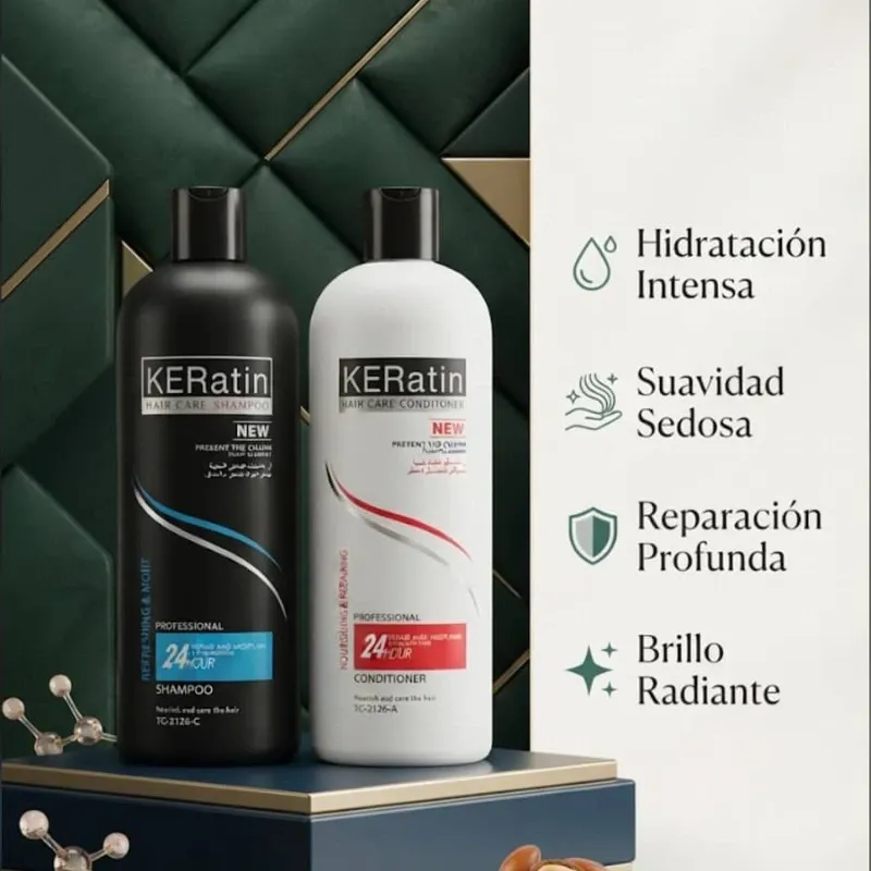 Juego de Shampoo y Acondicionador 800ml