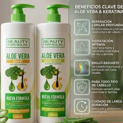 Juego de Shampoo y Acondicionador de Aloe Vera