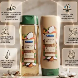 Juego de Shampoo y Acondicionador de Coco 413ml