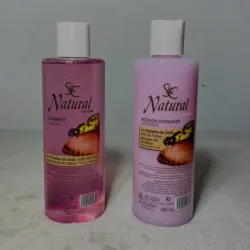 Juego de shampoo y acondicionador Natural 🔖✨