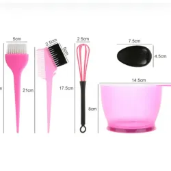 Kit boll para peluquería con accesorios