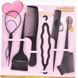 Kit de herramientas de peinado Formato: 7 piezas