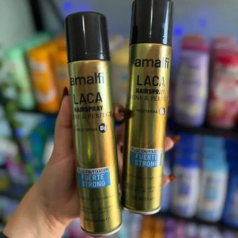Laca / Hairspray Amalfi — Shine & Perfect (Pro Vitamina B5)