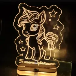 Lámparas  con base de madera