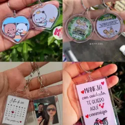 Llaveritos  de Acrílico