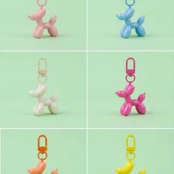 Llaveros de Perrito de Globo💕