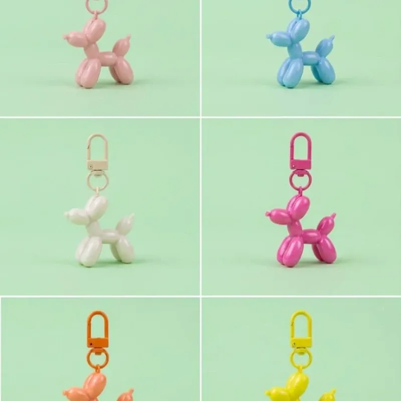 Llaveros de Perrito de Globo💕