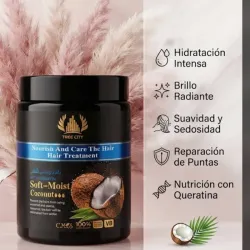 Mascarilla  Capilar de Coco  para el.Cabello 🥥1kg
