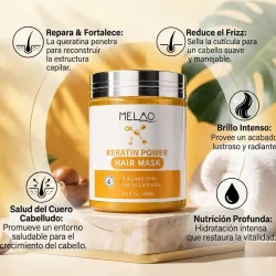 Mascarilla Capilar de Keratina 250ml