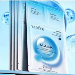 Mascarilla de 3 pasos de Ácido Hialurónico 💙