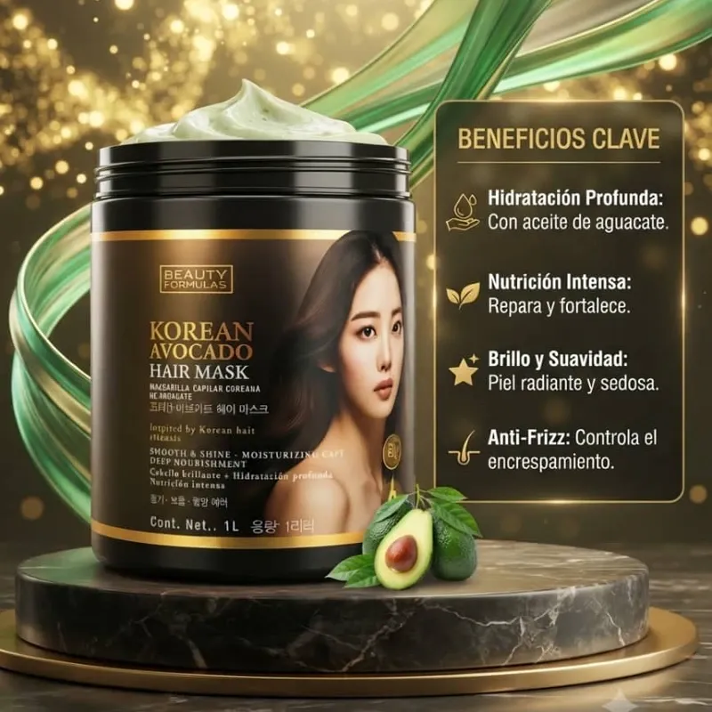 Mascarilla de Keratina Japonesa de Aguacate 1kg🥑
