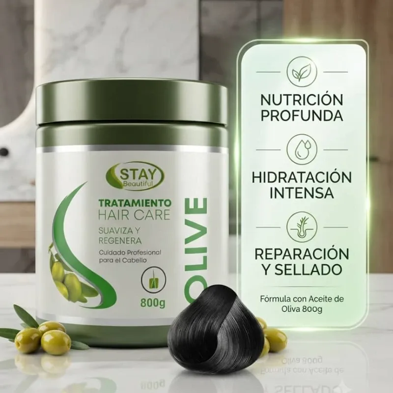 Mascarilla de Olive 🫒para el Cabello 800g,