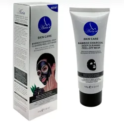 Mascarilla facial Axiu peel off con extracto de carbón de bambú