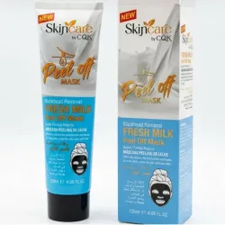 Mascarilla facial CQK peel off con leche
