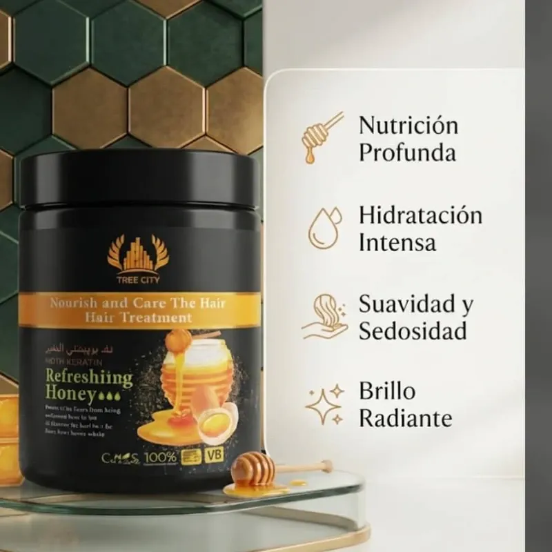 Mascarilla paga el Cabello de Miel ✨🍯 1kg